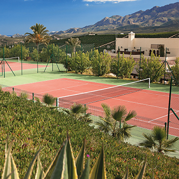 Tennis courts