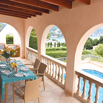 Villa Rocca Marina balcony