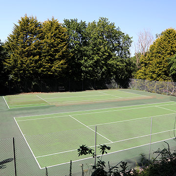 Tennis courts