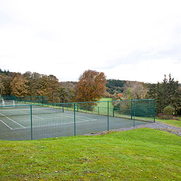 Tennis courts