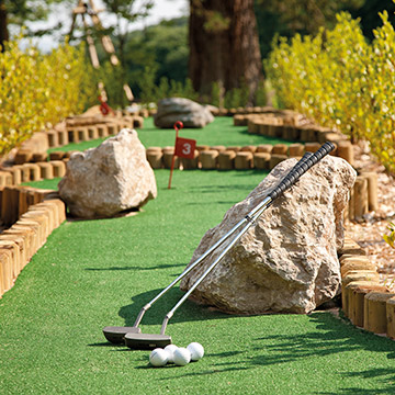 Crazy-golf