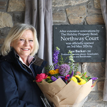 Sue Barker officially opened Northway Court on 3rd May 2024