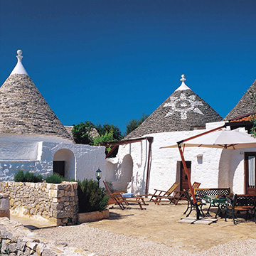 Traditional Trulli villas