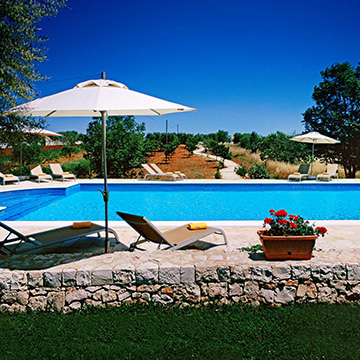 Relax by the pool 