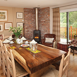 Warm by the fire in the Ghille's Bothy